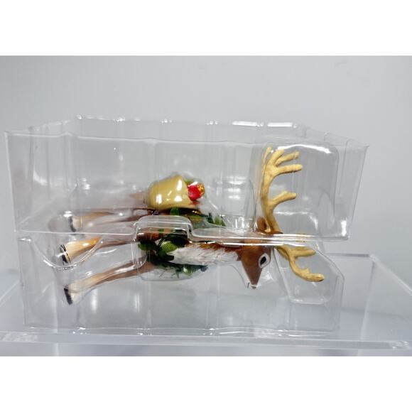 2013 Hallmark FATHER Christmas's REINDEER Limited Edition Keepsake Ornament - Picture 6 of 10